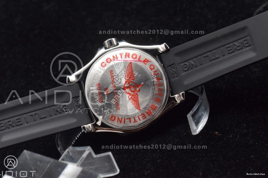 467 Superocean Rubber 1:1 Best Dial A Black Versatile TF Black Bezel Automatic Strap Black On 44 Edition 0322